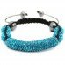 Beautiful New Crystal Tube Shamballa Bracelet In Ten Different Colours